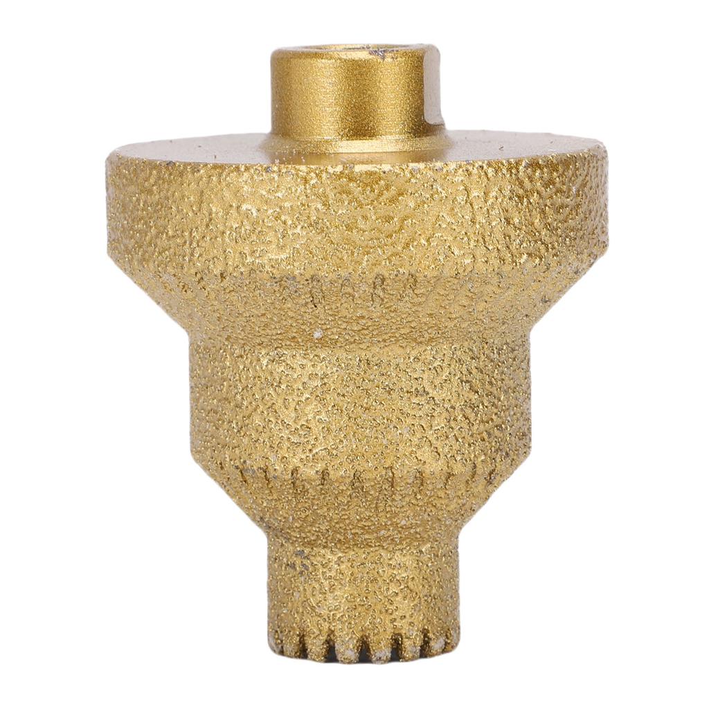   Step Chamfer Drill Bit M10 Thread 20mm 35mm 50mm Multi Layer Tapered Reamer Brazed Pagoda Drill Bit for Tile Marble