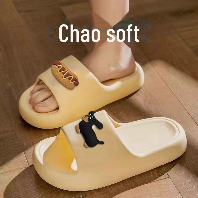Тапочки-дезодоранты EVA Anti-Slip Unisex - Сандалии для ванной на толстой подошве для комфорта без запаха