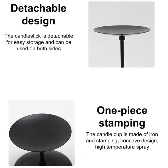 1 комплект, железный подсвечник, современный элегантный подсвечник, устойчивая подставка для свечей для свадебных вечеринок, домашний декор, секс-одежда для взрослых