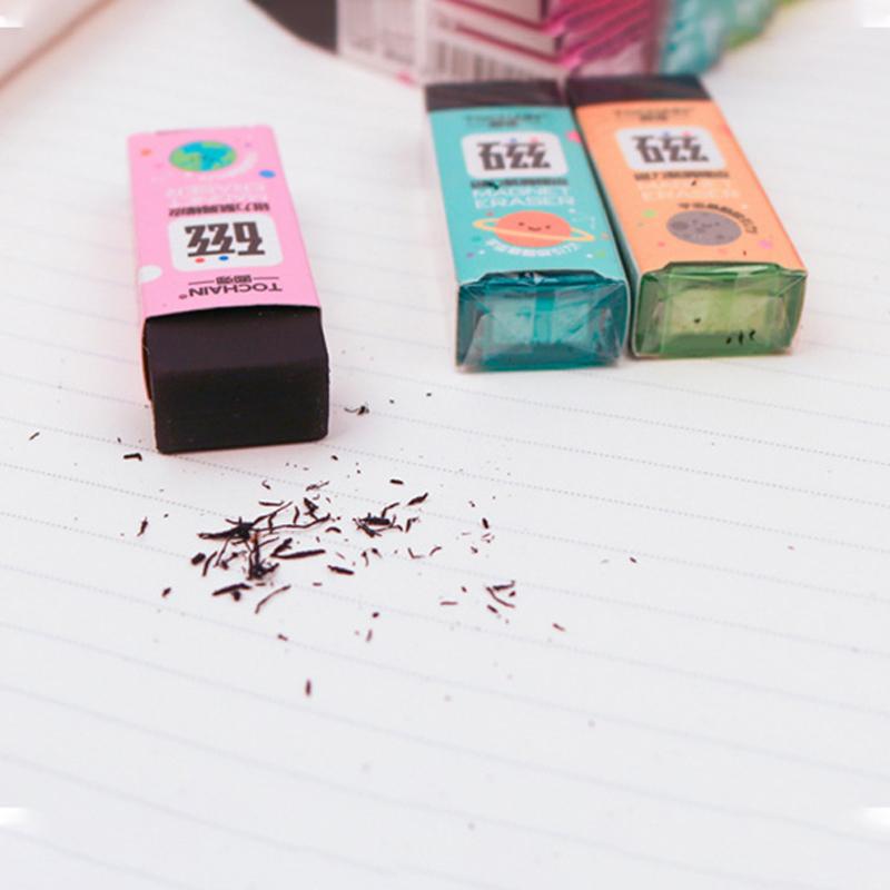 Прохладный креативный экологически чистый магнитный резиновый магнитный ластик для студентов, канцелярские принадлежности