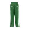 Women's Baggy Wide Leg Pants Casual Drawstring Elastic Waisted Contrast Color Workout  Track Pants