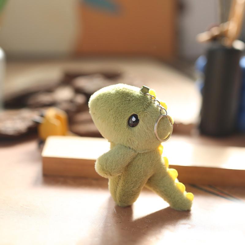 Супер Мягкий Милый Плюшевый Брелок Динозавр Ти-рекс Мягкая Игрушка Аксессуар для Сумки