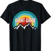 Avant-garde, Vintage Retro Sunset Design T-Shirt