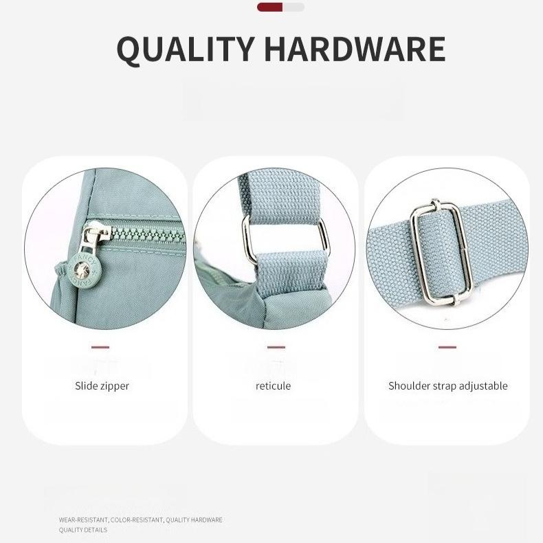 Сумка через плечо Сумка через плечо для женщин Сумки-мессенджеры Водонепроницаемая нейлоновая женская сумка