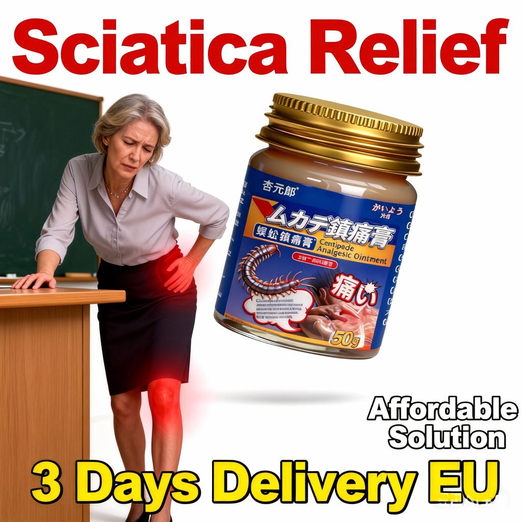 Rapid Relief Sciatica Gel - Natural Skin-Friendly Deep Nerve Comfort