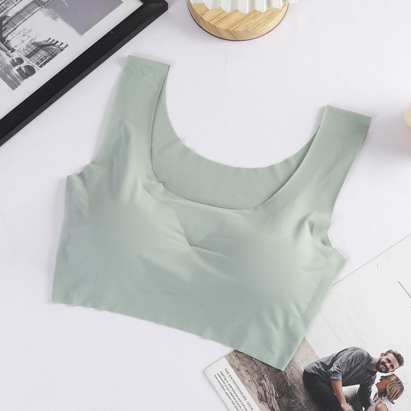 Shangpin Бесшовный Беспроводной Пуш-ап Большого размера Йога Спортивный бюстгальтер