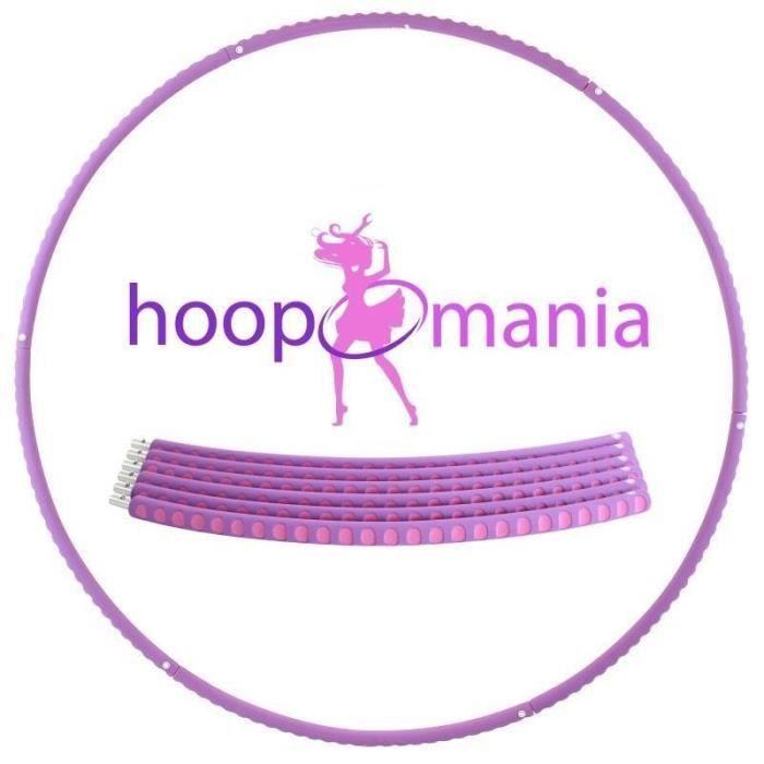 Hoopomania Profi Hoop, Hula Hoop de métal et de mousse, 1.1 kg