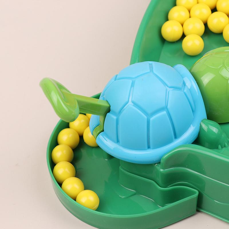 1 Set Children Gifts Hungry Turtle Board Games Turtle Snatching Bean Ball Table Game Kids Educational Toys Family Party Games