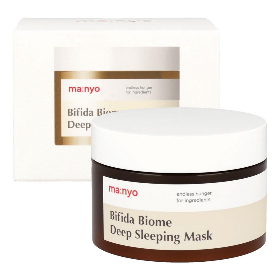Manyo Factory Bifida Biome Глубокая ночная маска 100 мл / Питательная, Увлажняющая, Корейская косметика, K-beauty