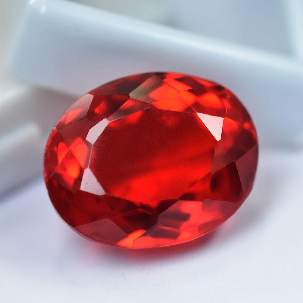 AAA+ Quality 22.55 Ct NATURAL Garnet Red Oval CUT Loose Gemstone