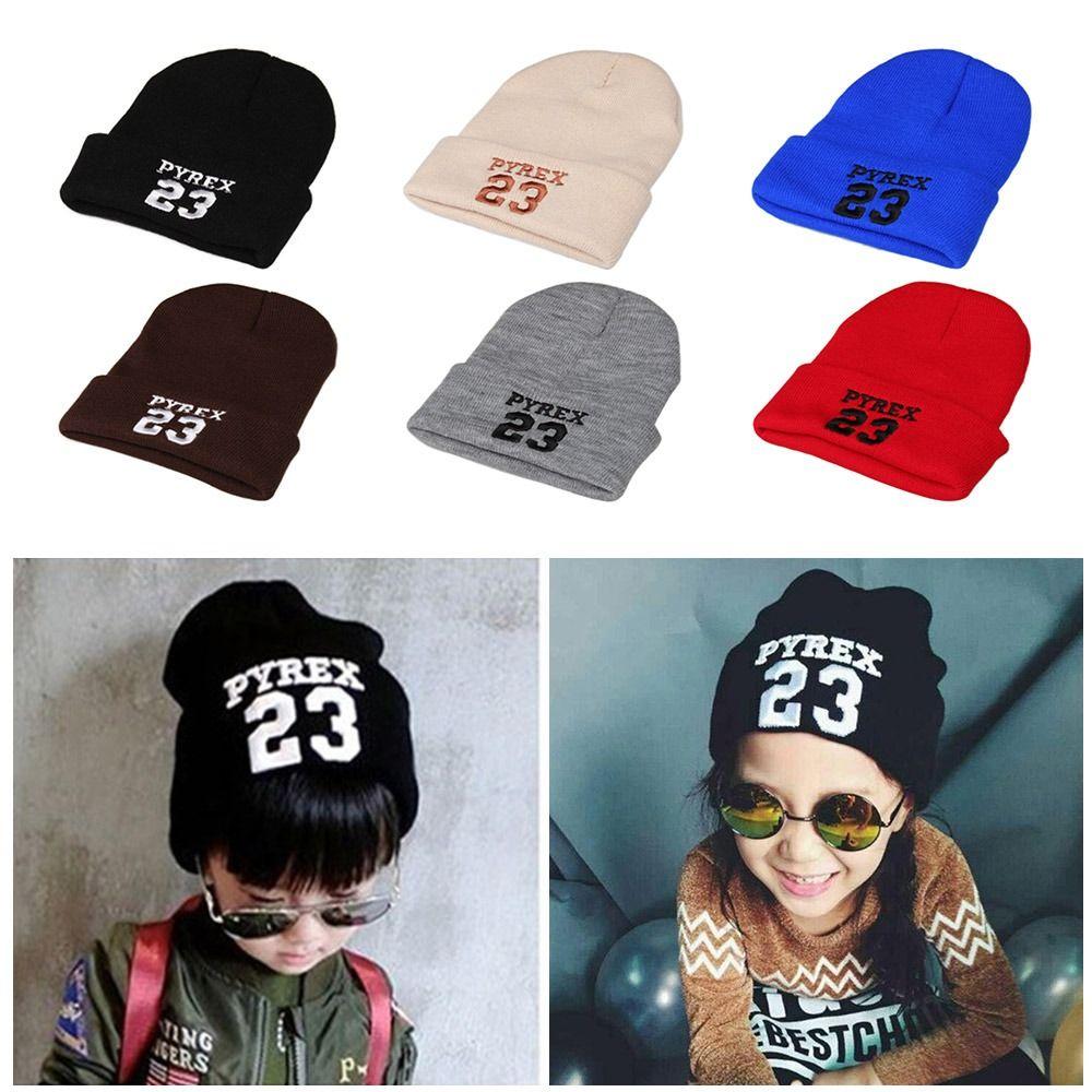 Warm Baby Knitted Hat Ear Protection Baby Beanie Cap Children's Accessories Thicken Cap Boys Girls