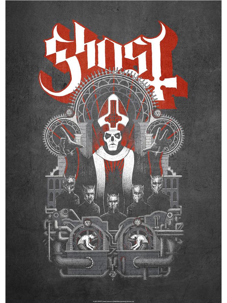 Абстрактные плакаты с группой призраков, картина на холсте, хэви-метал группа, настенная художественная картина для гостиной, кофейни, бара, украшения дома