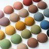 10 шт. Смола Пластик Плоская задняя часть Кабошон Круглый Камея Подвеска Серьги Аксессуары Компонент для украшений DIY Ручная работа Материал