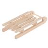1/12 Toy House Miniature Wooden Christmas Sleigh Model Diy Accessories