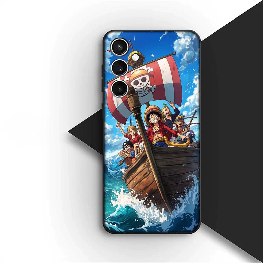 Чехол для телефона Motorola Moto Edge 70 60 Fusion NEO Pro G Stylus G56 G96 G04 G05 20 Мягкий чехол Нами Ван Пис Луффи Ророноа Зоро