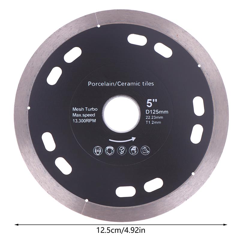 105/115/125мм Алмазный пильный диск для сухой резки металла, паяный диск, диск для угловой шлифмашины, отрезной круг для камня, плитки, стены
