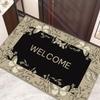 Retro Light Luxury Non-Slip Entrance Mats for Home & Bedroom