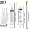 7PCS 15ML Lip Gloss Tube Cute Makeup Tube Empty for Women Female Cosmetics, Cleaning Supplies, Lubricants DIY Extractor