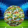 Custom Name Personalized Bamse Print Size 5 Soccer Ball Training & Match Football, for Team, Kicking, Gift for Football Enthusiasts