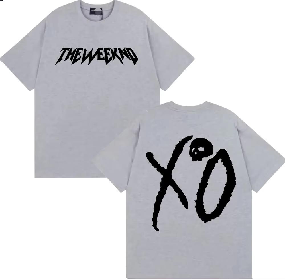The Weeknd XO After Hours Til Dawn Принт Мерч 2026 Футболка Хлопок Унисекс Одежда Женская Летняя Футболка Y2k Повседневная Футболка для Фанатов