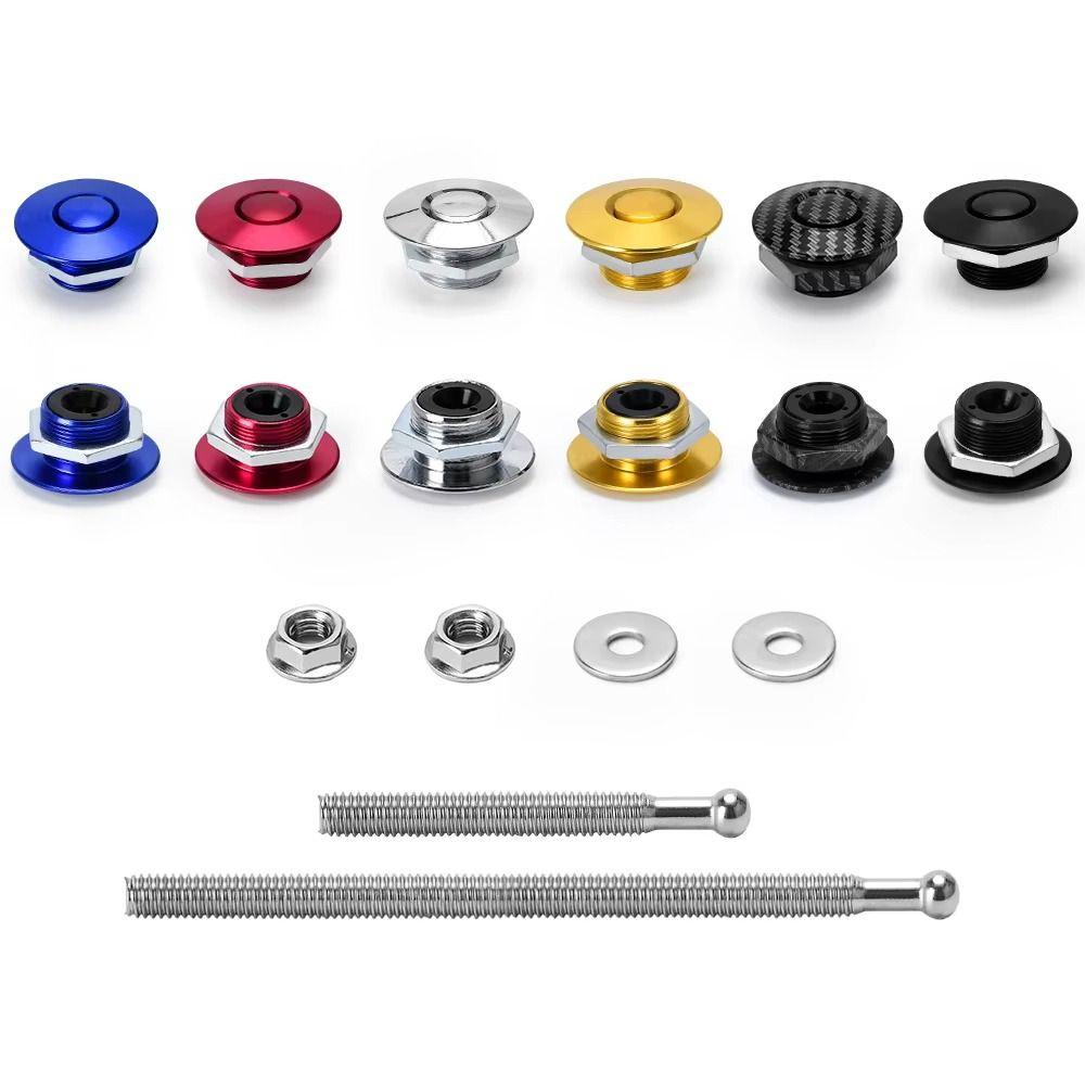 Aluminum Zinc Zinc Alloy Quick Release Fasteners 25mm Mini Size Billet Hood Lock Hood Pins Racing Car