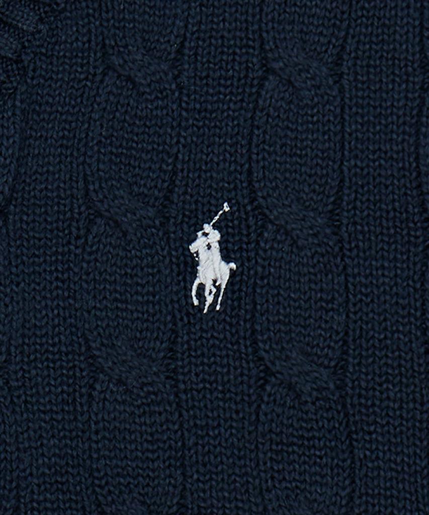 POLO RALPH LAUREN Cable Knit Cotton Sweater Vest - Multicolor