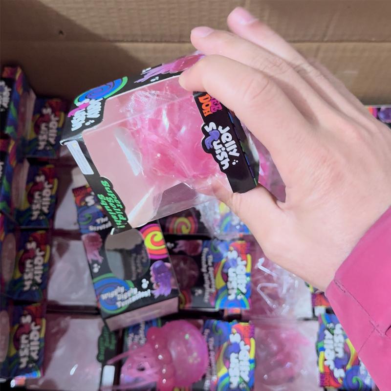 В наличии Подтверждено Needoh Jellysquish Шарик-медуза Медуза Сквиши Снятие стресса Противотревожное Сжимаемая игрушка Вечеринка Реквизит Подарок