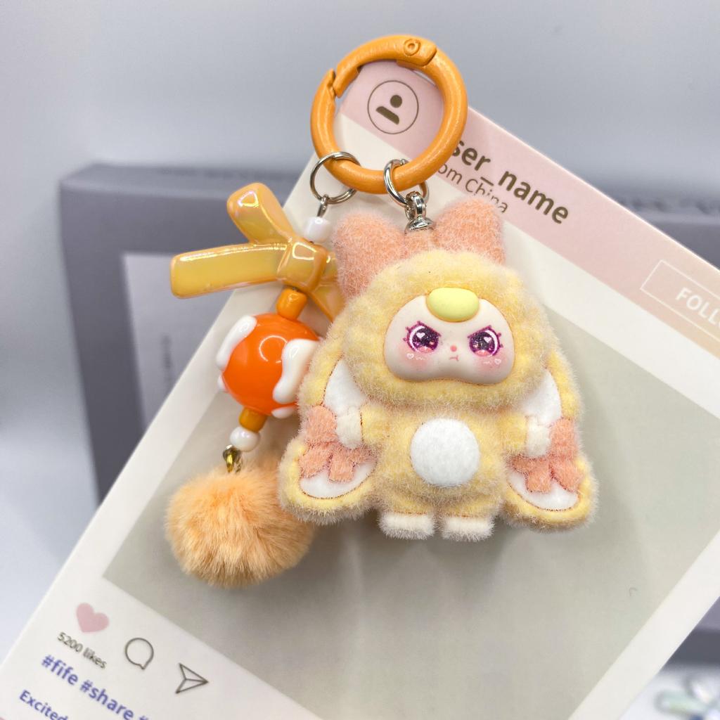 3D Мультяшный Милый Мини Плюшевый Брелок Кукла Подвеска для Сумки Украшение Креативная Подвеска