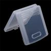 Clear Game Card Storage Box Single PP Protective Case Organizer Cartridge Storage Box for Game Gear Collection Display