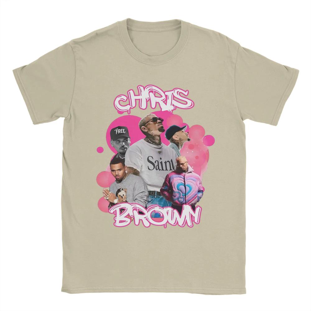 Unisex TShirt Chris Brown Breezy Bowl XX Tour 2026 Fashion Cotton Tee Short Sleeve Rapper T Shirt Round Collar Tops Plus Size