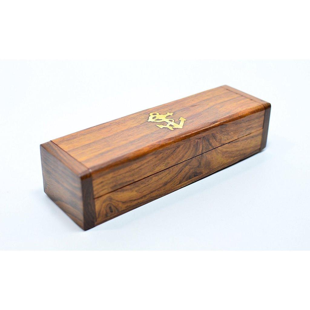 Винтажное латунное латунное ожерелье-свисток (5,14 см)