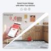 Датчик утечки воды Tuya ZigBee Linkage, охранная сигнализация, детектор перелива, оповещение, водонепроницаемое приложение для умного дома, мониторинг в реальном времени
