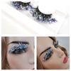 False Eyelashes Party Luminous Eyelashes Glitter Colored Eyelashes Lashes Extension Fake Eyelashes