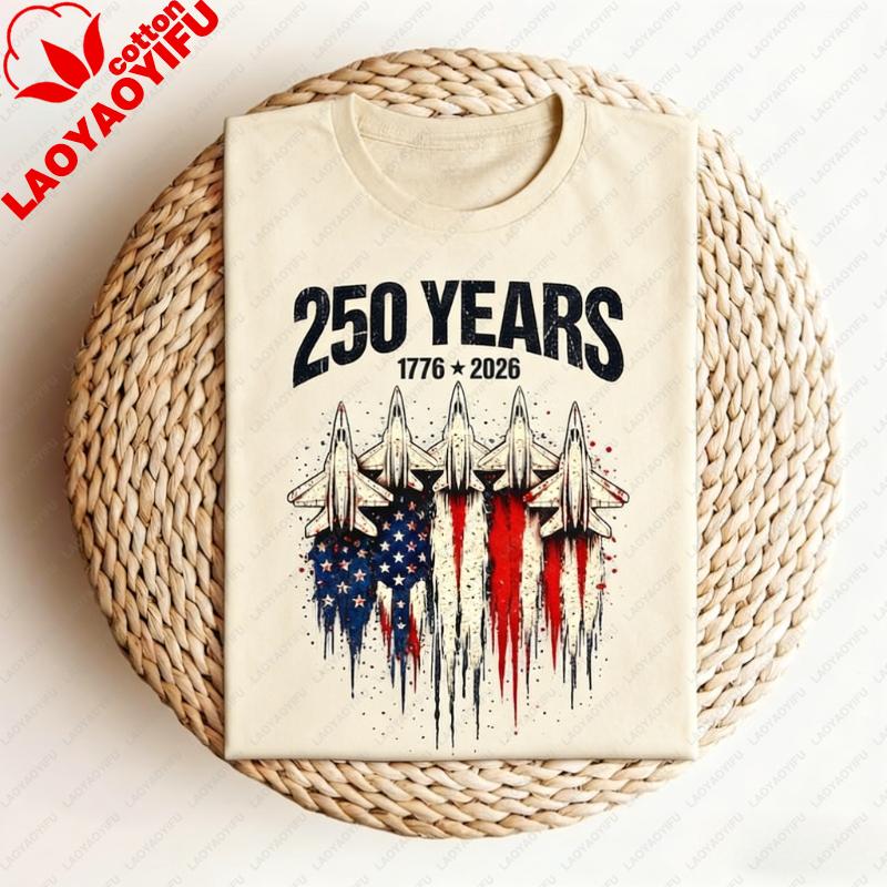 Independence Day Anniversary TShirt Patriotic Jet Fighter Independence Day Harajuku Women Clothing Y2k Top Graphic T Shirts