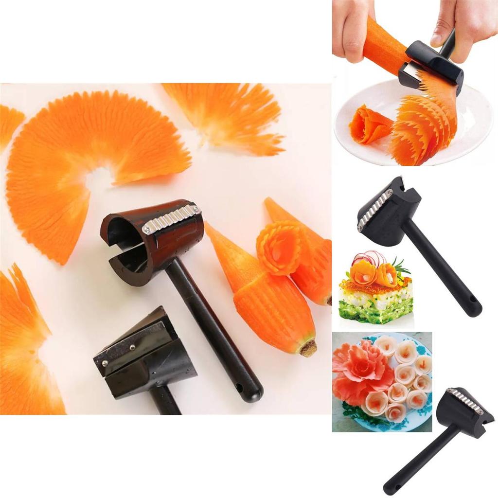 Multi-functional Spiral Funnel Flower Cutter Versatile Kitchen Peeler Device