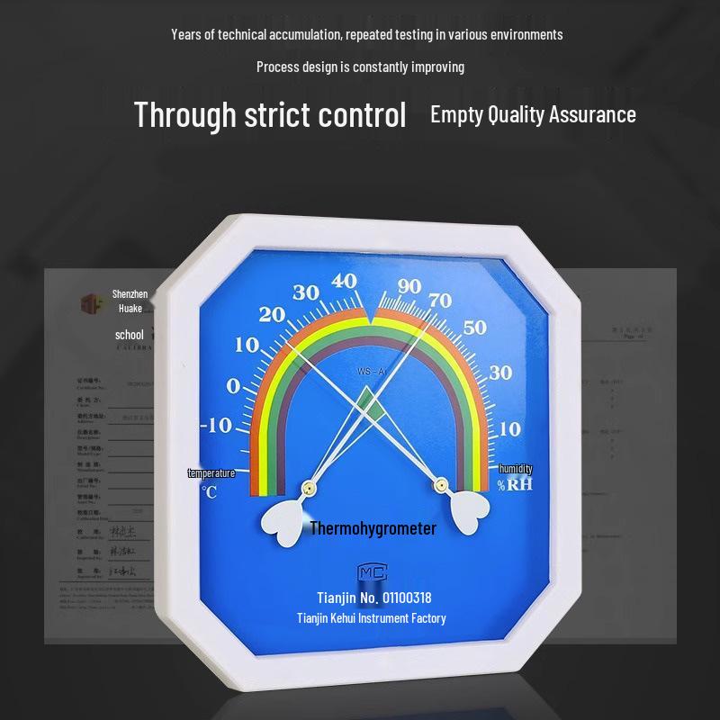 Высокоточный цифровой термогигрометр для настенного монтажа в помещении