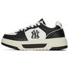 New MLB Chunky Liner 24SS New York Yankees Low Top Skateboard Shoes Unisex Black 3ASXCLS4N-50BKS