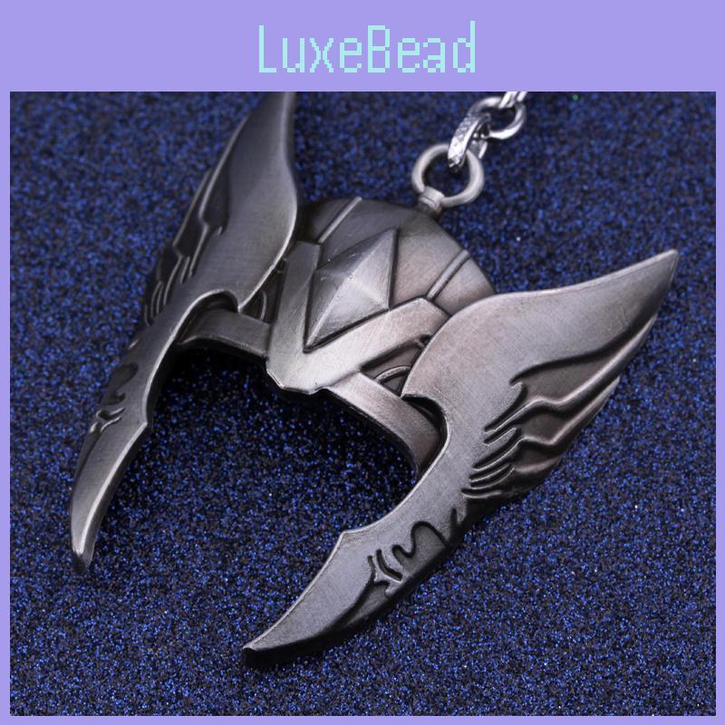 Премиальная маска Тора из Мстителей, сплав, брелоки для ключей, брелок, кольцо для ключей, подарки, коллекционный для фанатов