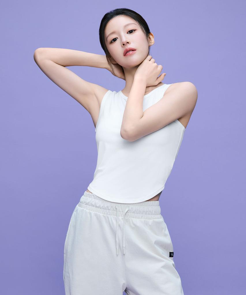XEXYMIX [Set] Ice Scent Sleeveless & Comfort Tension Wide Pants Xfl2Te1015_Xfl1Pp1112