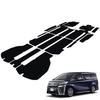 Fenice Car Mat Напольный коврик Внутреннее производство Vellfire 30 Series Gasoline Car 7 Черный Форма Устойчивый к скольжению Автомобильный коврик Части Specialty (Тойота Сеатер)