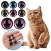 with Pad DIY Toy Accessories Stuffed Animal Supplies Doll Accessories Eyes with Eyelashes 3D Eyes