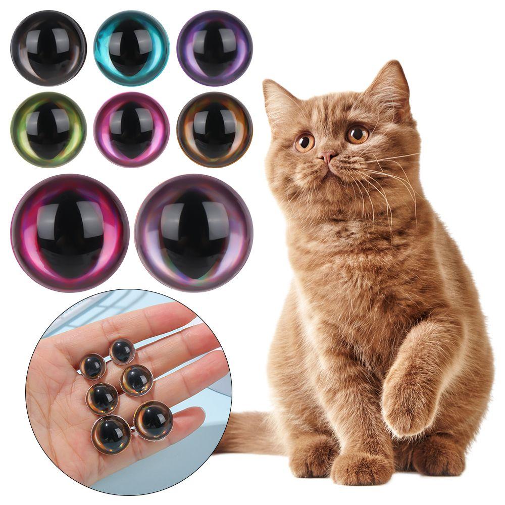 with Pad DIY Toy Accessories Stuffed Animal Supplies Doll Accessories Eyes with Eyelashes 3D Eyes