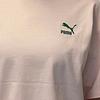 Новая женская футболка PUMA с рукавами спущенного плеча, цвет ледяной розовый 622963-24