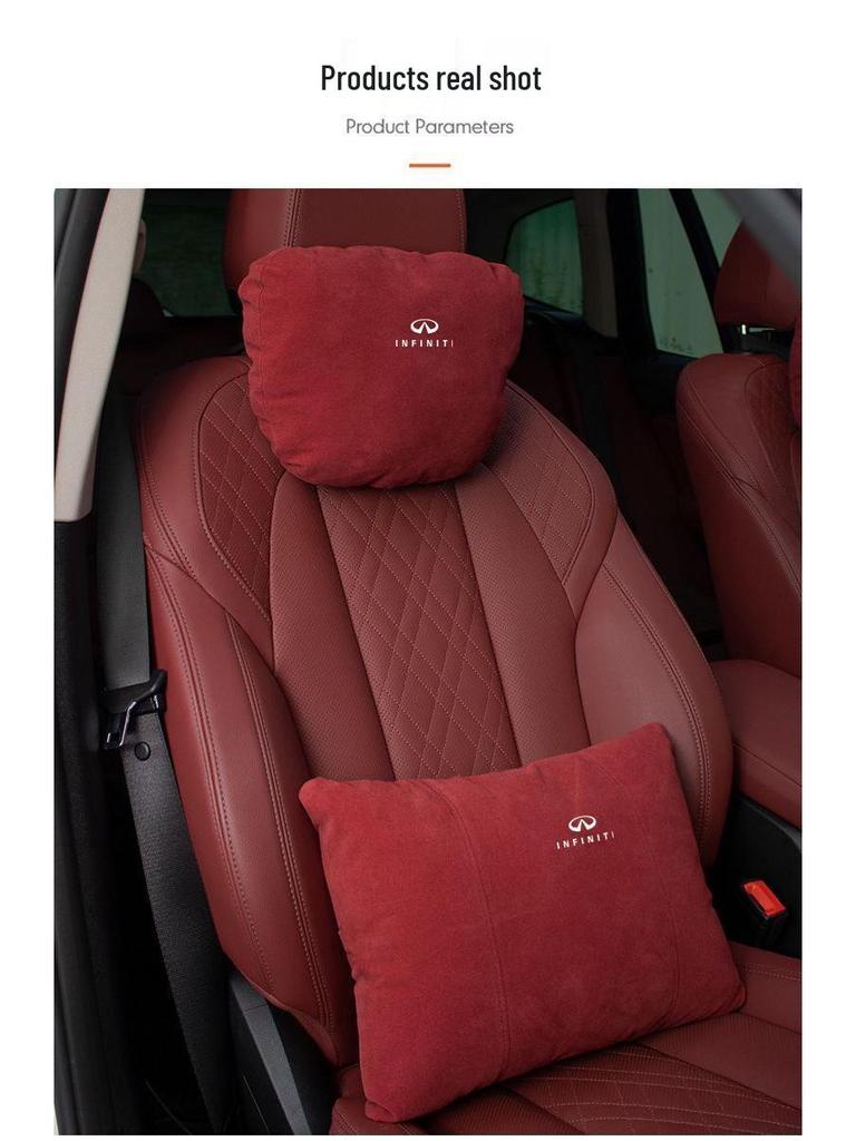 Подушки для подголовника и поясничной поддержки для Infiniti Q60/Q70/Q50L/QX50/60/70