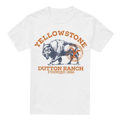 Футболка мужская Yellowstone Dutton Ranch Buffalo