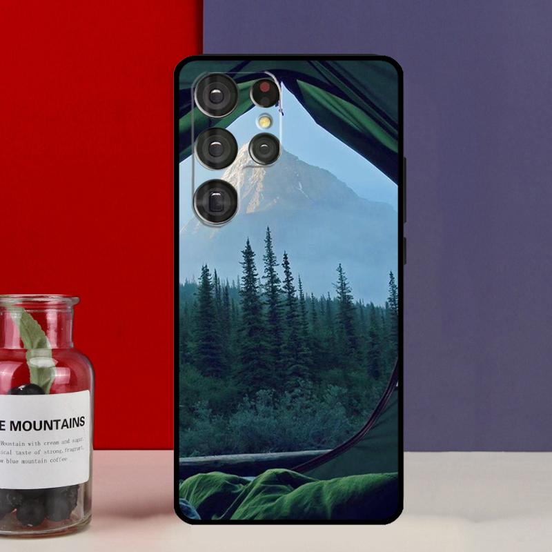 Кемпинг Природа Гора Чехол Funda Для Samsung Galaxy S25 Ultra S9 S10 S20 S21 FE S22 S23 Plus S24 Ultra Чехол для Телефона