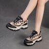 Мода Новые Дизайнеры Натуральная Кожа Сетка Женские Дорожные Кроссовки Мягкая Подошва Легкие Противоскользящие Уличные Прогулочные Туфли Женские