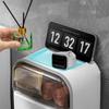 Multipurpose Wall-Mounted Tissue Box No-Drill Tissue Storage Rack Tissue Container  Kitchen