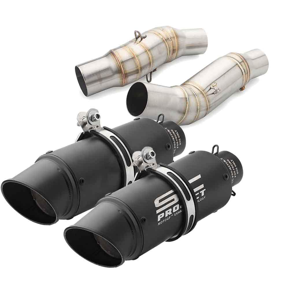 Kawasaki Z1000/Z1000SX/R/NINJA1000 Dual-Exhaust Mid-Pipe