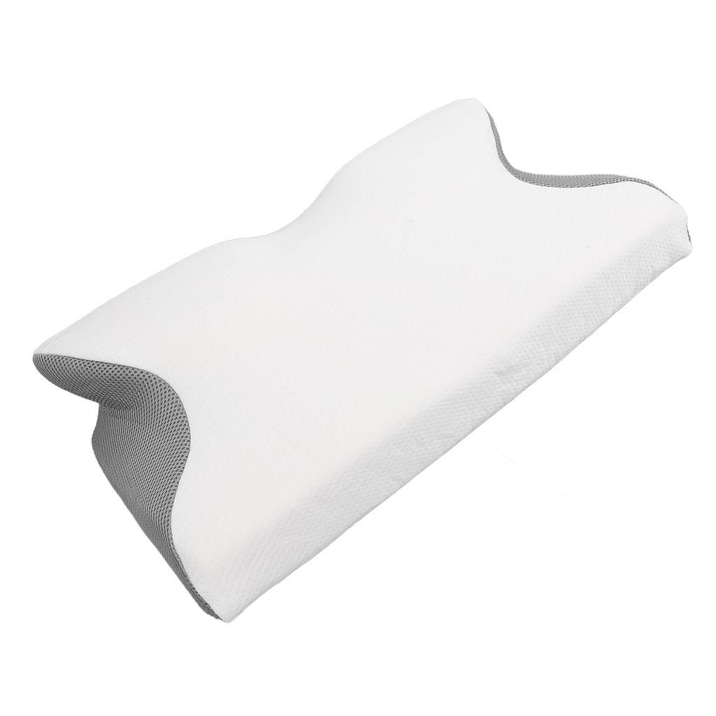 Подушка для шеи для сна из пеноматериала с эффектом памяти, хлопка, медленно отскакивающая, охлаждающая, эргономичная, поддерживающая шею подушка